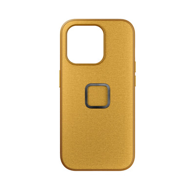 (image), A sun colored Everyday case for iPhone 15 Pro with magnetic lock, M-MC-BK-SN-1