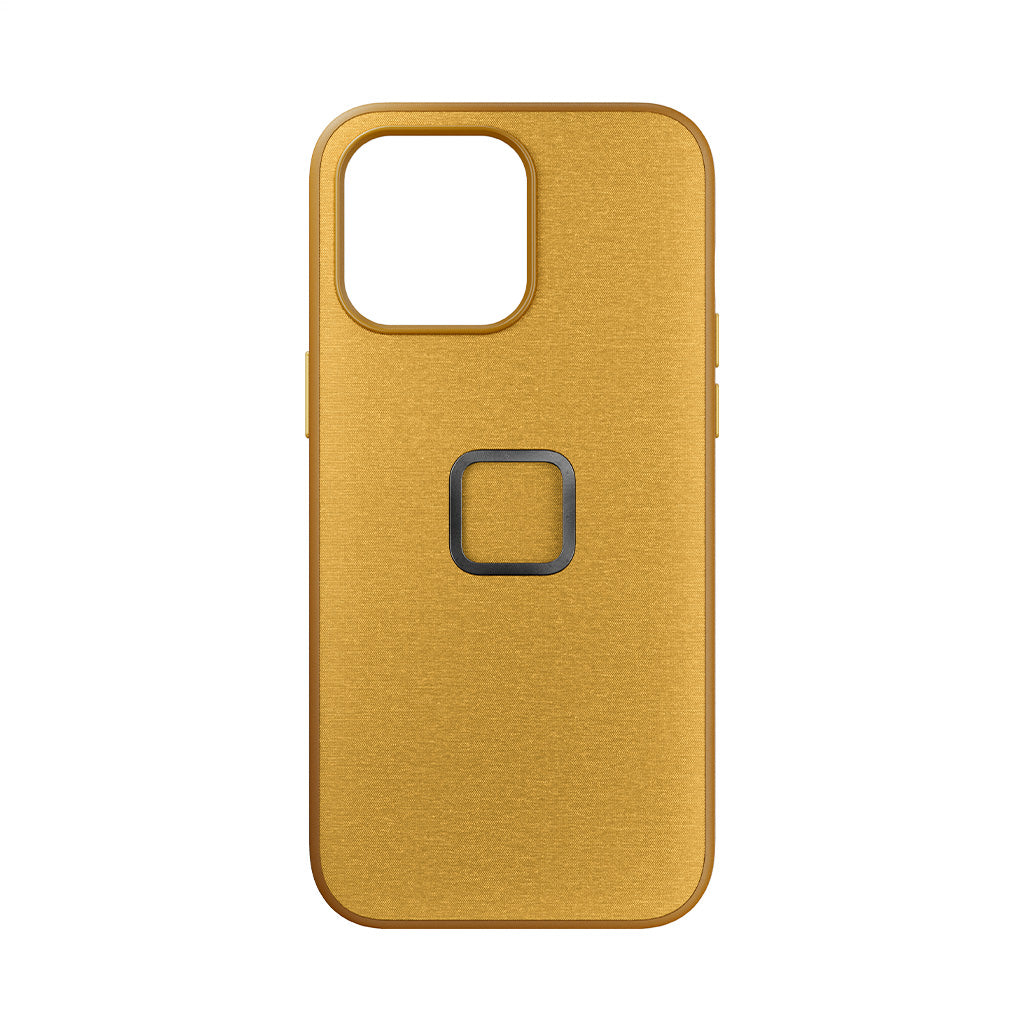 (image), A sun colored Everyday case for iPhone 15 ProMax with magnetic lock, M-MC-BL-SN-1